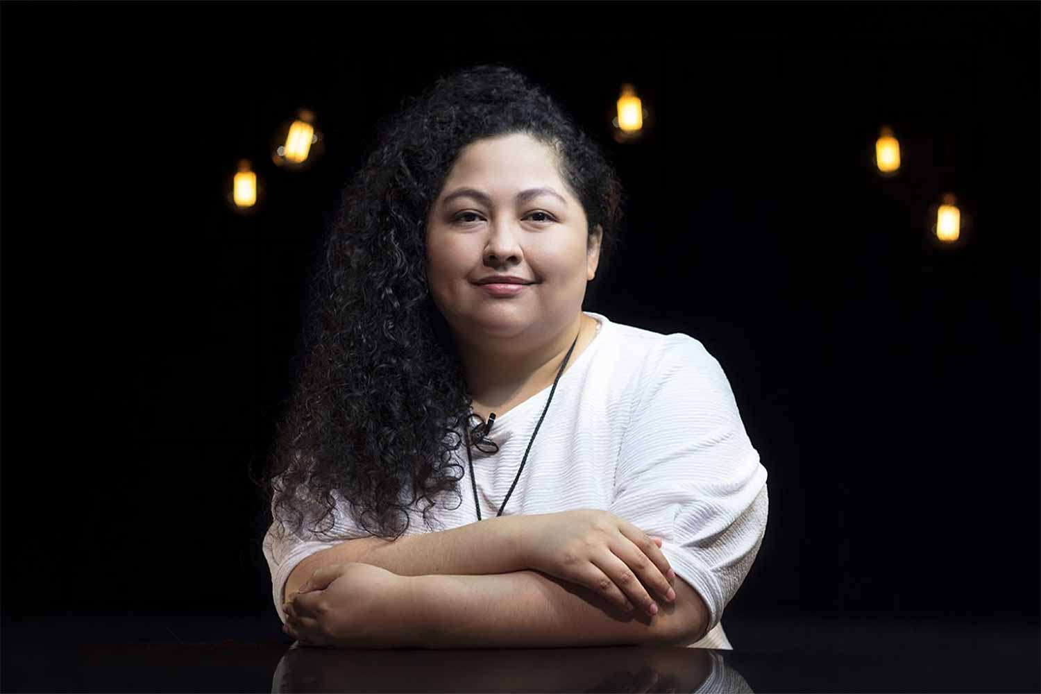 Angélica Cárcamo, current director of the Central American Network of Journalists, left El Salvador following the detention of several human rights activists in May 2025 © FOCOS