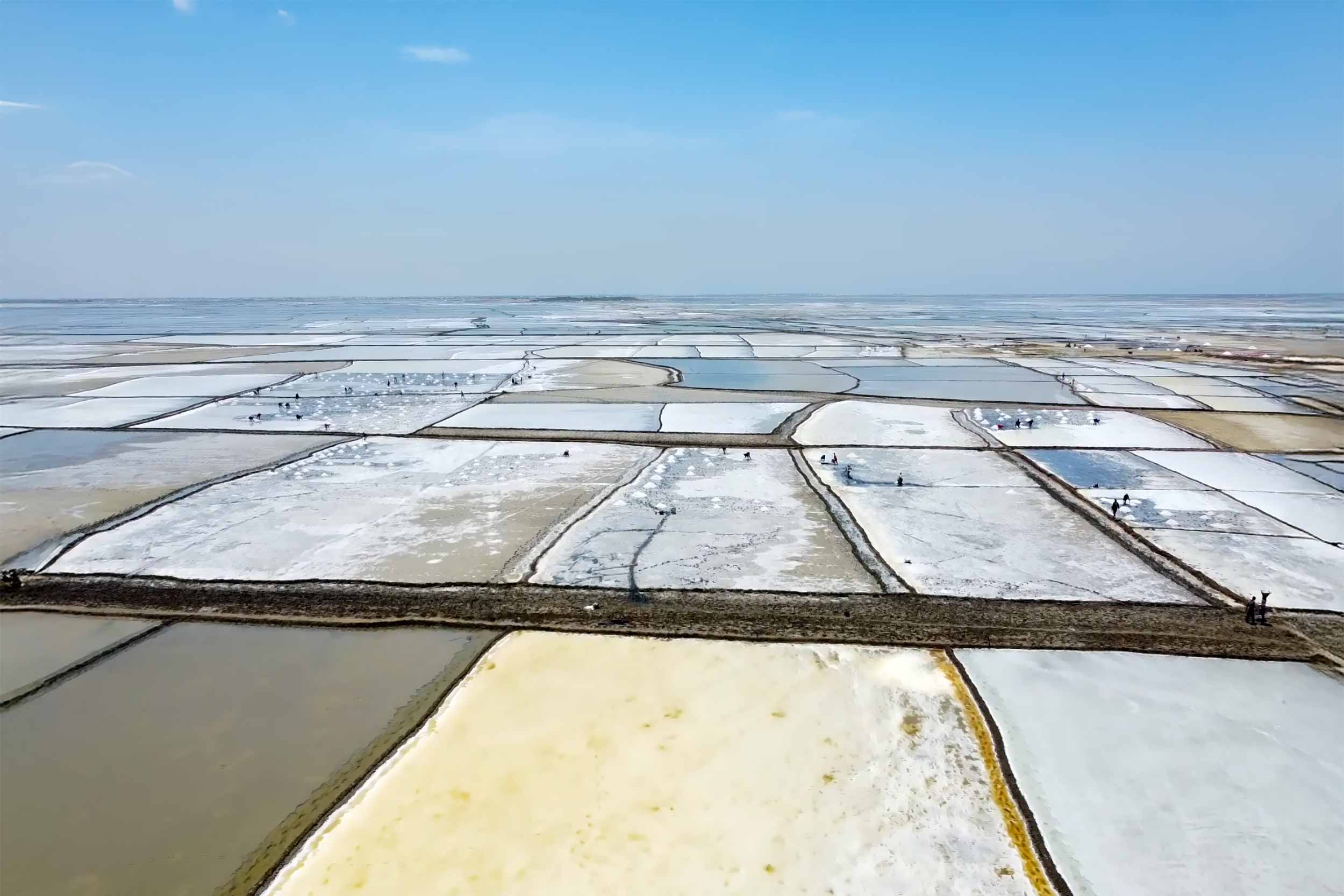 The salt flats have long been a valuable resource for local communities. © Philip Teye Agbove