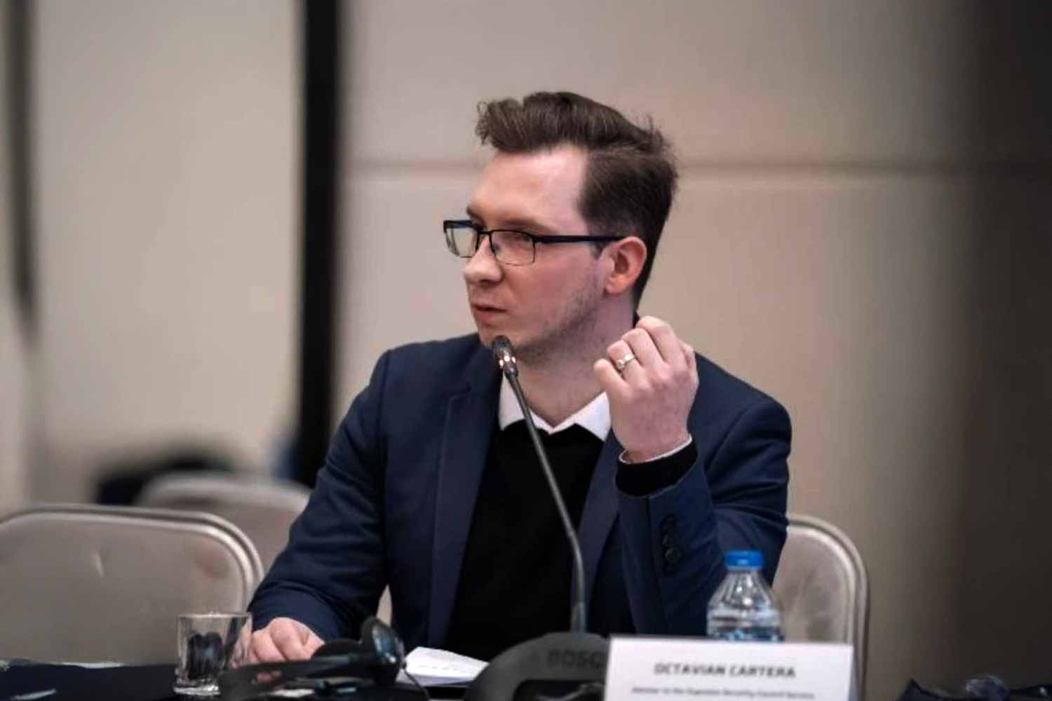 Octavian Cartera, manager of IWPR’s Independent Countering Disinformation Centre (ICDC) in Moldova.