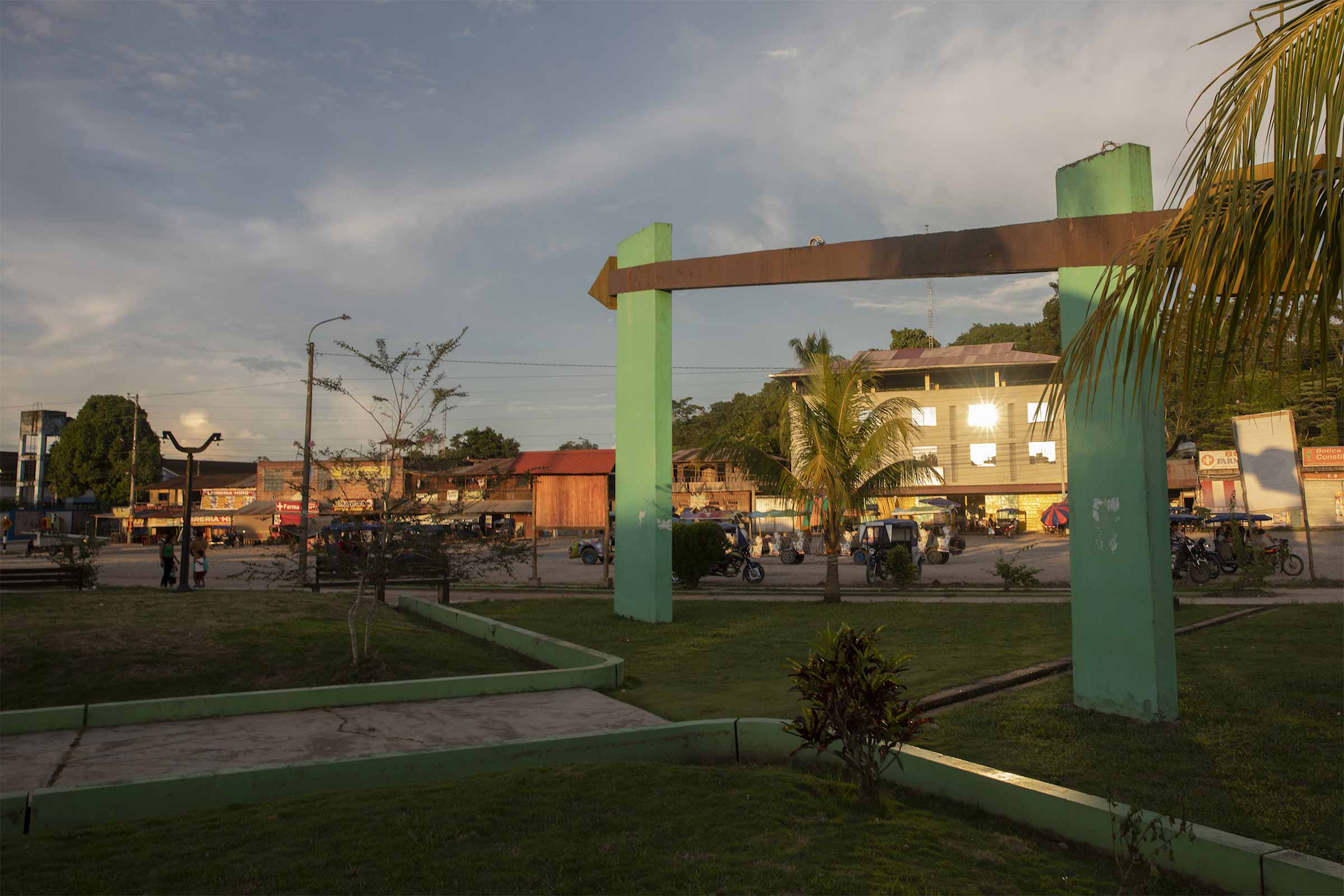 Ciudad Constitución is the economic and commercial center for the communities in this sector of the Peruvian central rainforest. © Mongabay