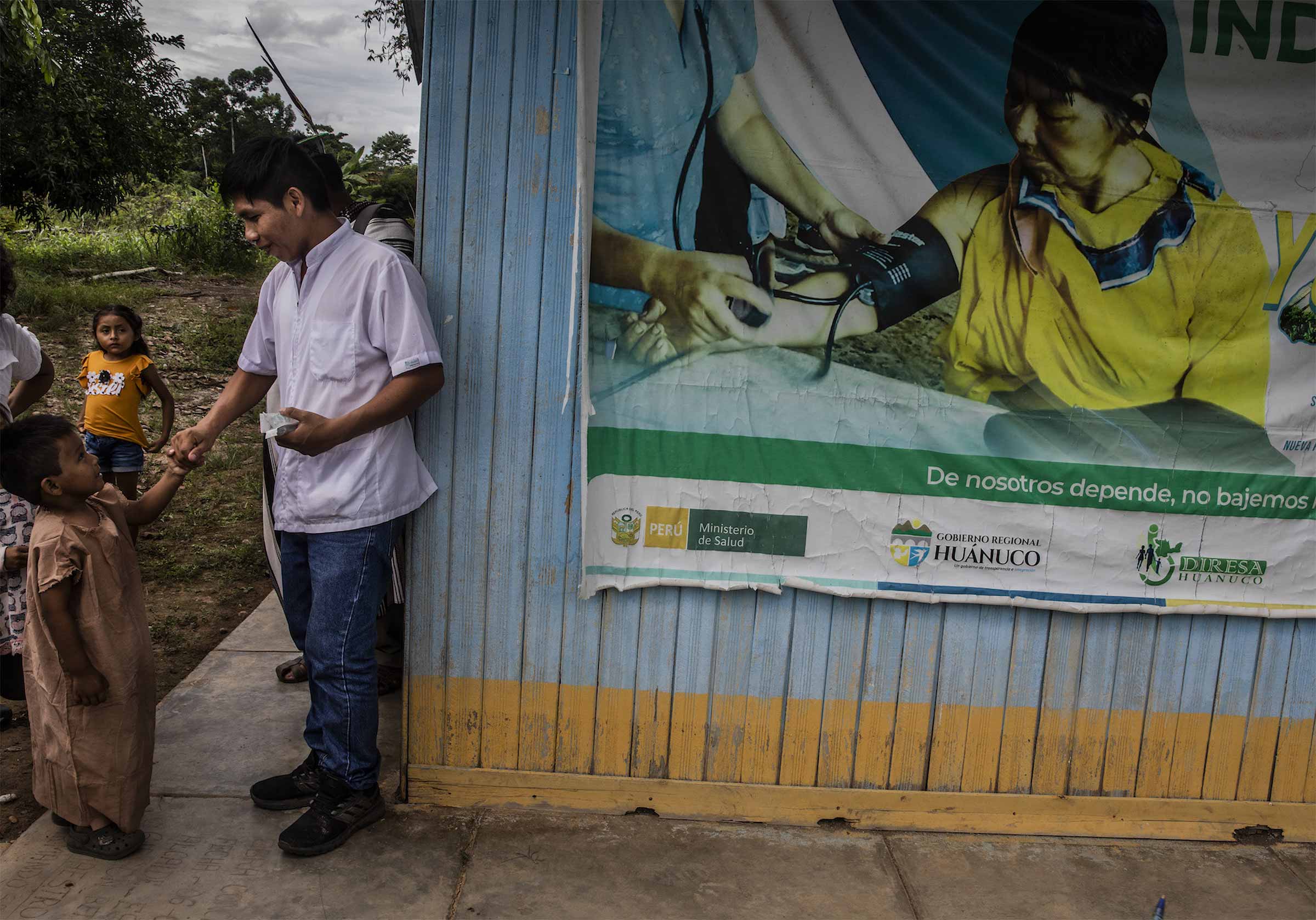 The health post in a Yanesha community needs better infrastructure and more medical staff. © Mongabay
