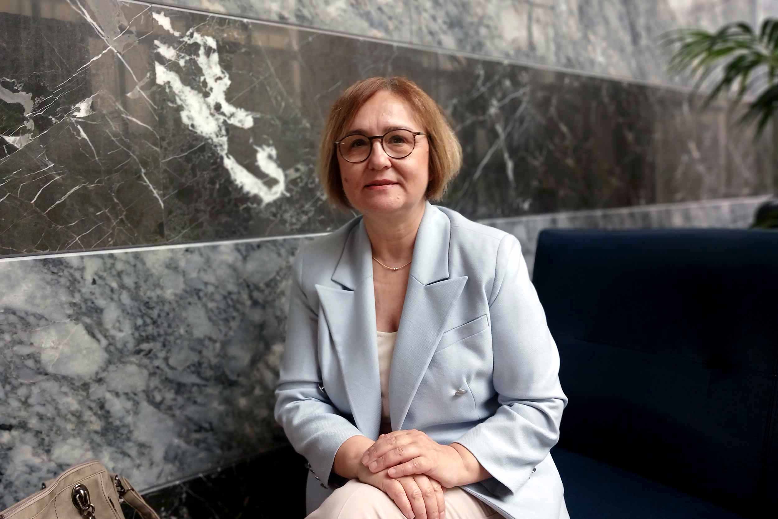 Ayşe Sayın is a senior correspondent for BBC Turkish. © Nisa Nur Ballı