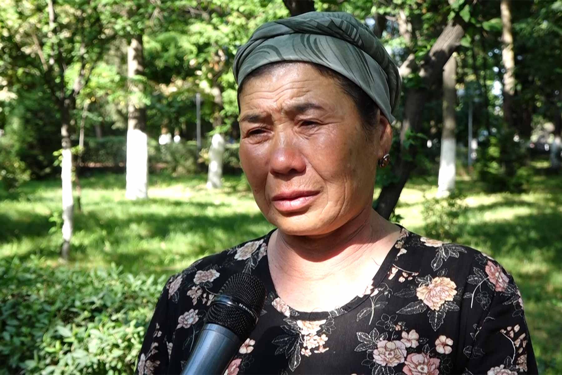 Zhyldyzkan Eskulova's son Semetei is one of the 17 people still unaccounted for after the interethnic riots that ripped southern Kyrgyzstan in June 2010. © Daiana Daniyar kyzy