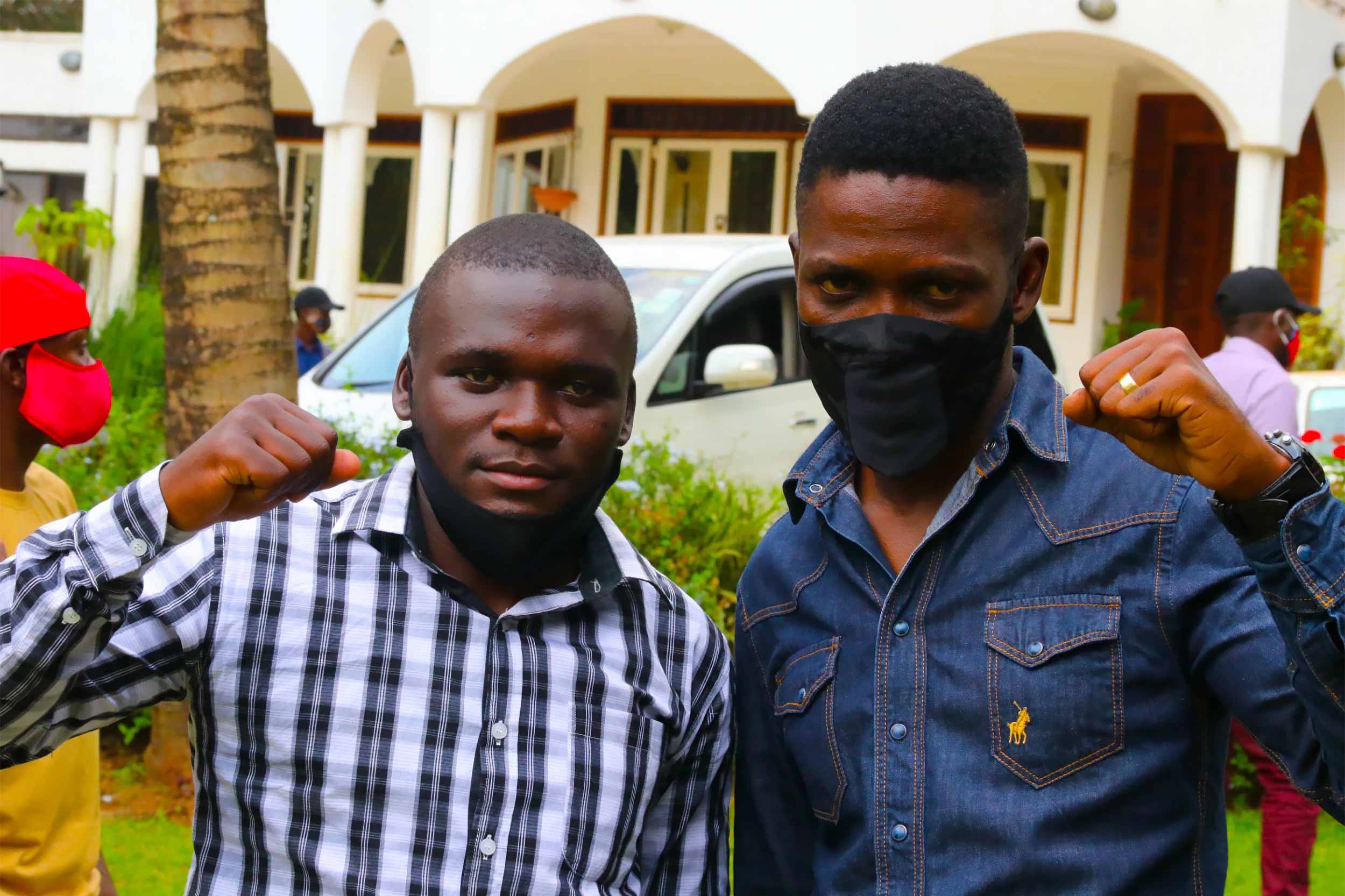 Stanley Kafuko, a member of Uganda’s opposition National Unity Platform (NUP) was arrested on December 30, 2020, while campaigning with party leader Bobi Wine. Photo courtesy of D. Asiimwe